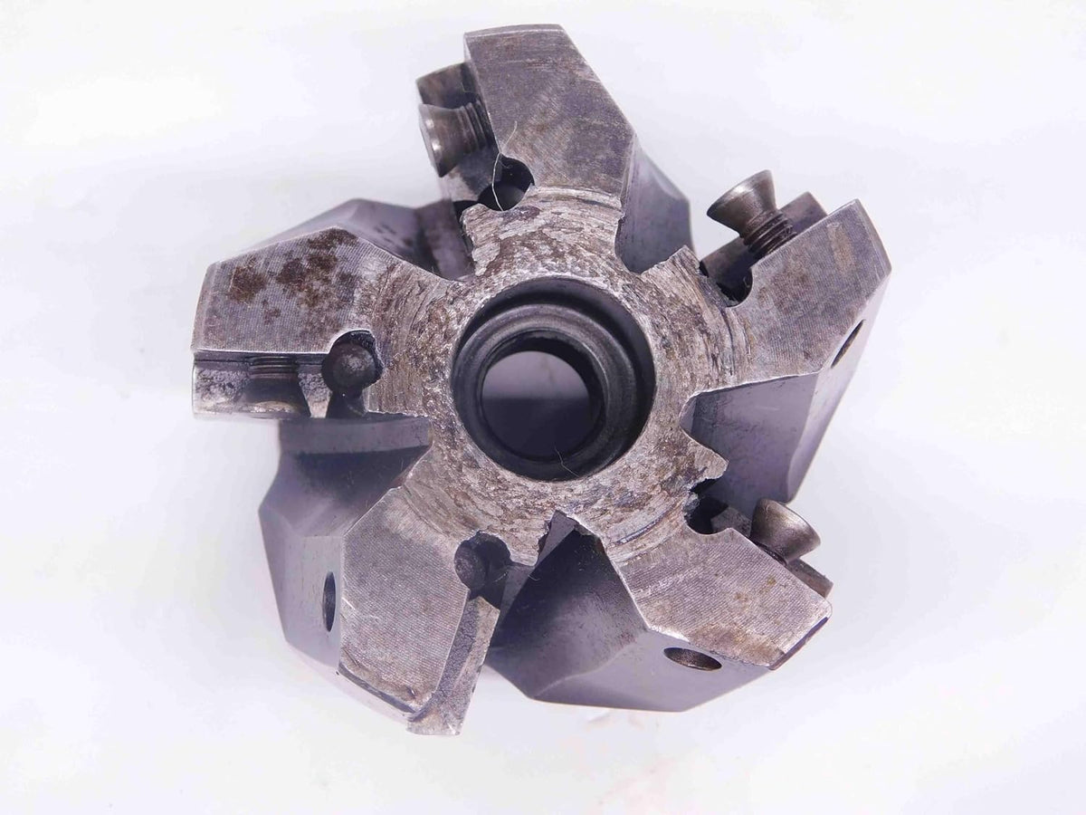 KENNAMETAL 2 1/2 O.D. 90 DEG FACE Mill KSSZR250XP253L903 3/4 Pilot 5 Pockets - JJ1719CH5