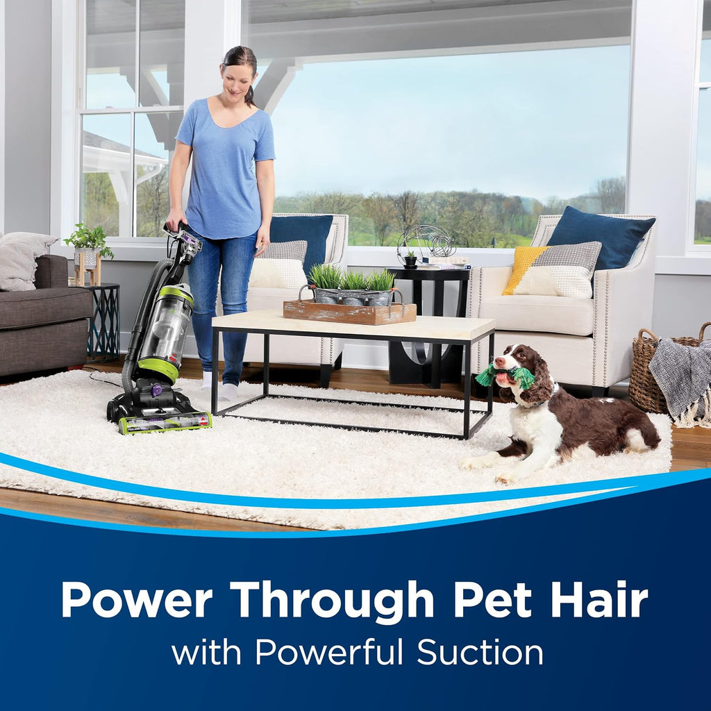 CleanView Swivel Pet Upright Vacuum, Swivel Steering for Maneuverability, Triple Action Brush Roll for Pet Hair