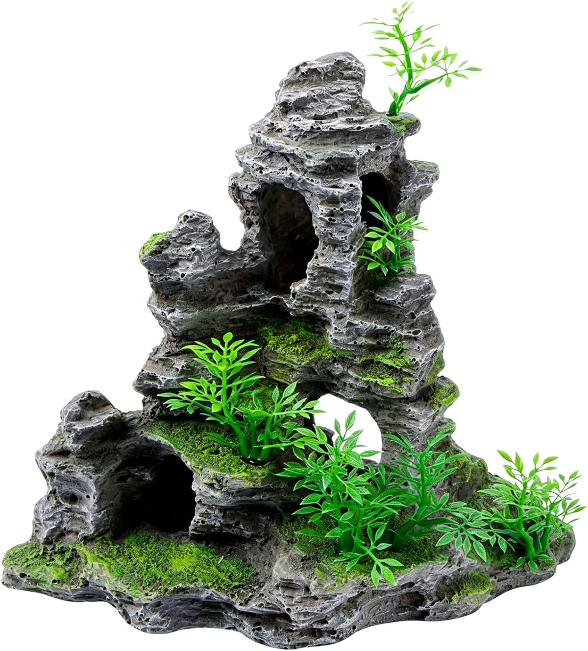 Aquarium Mountain View Stone Ornament