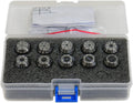 Shars 1/32 to 3/8" ER16 Collet 10 PCS Set 202-6490 S[