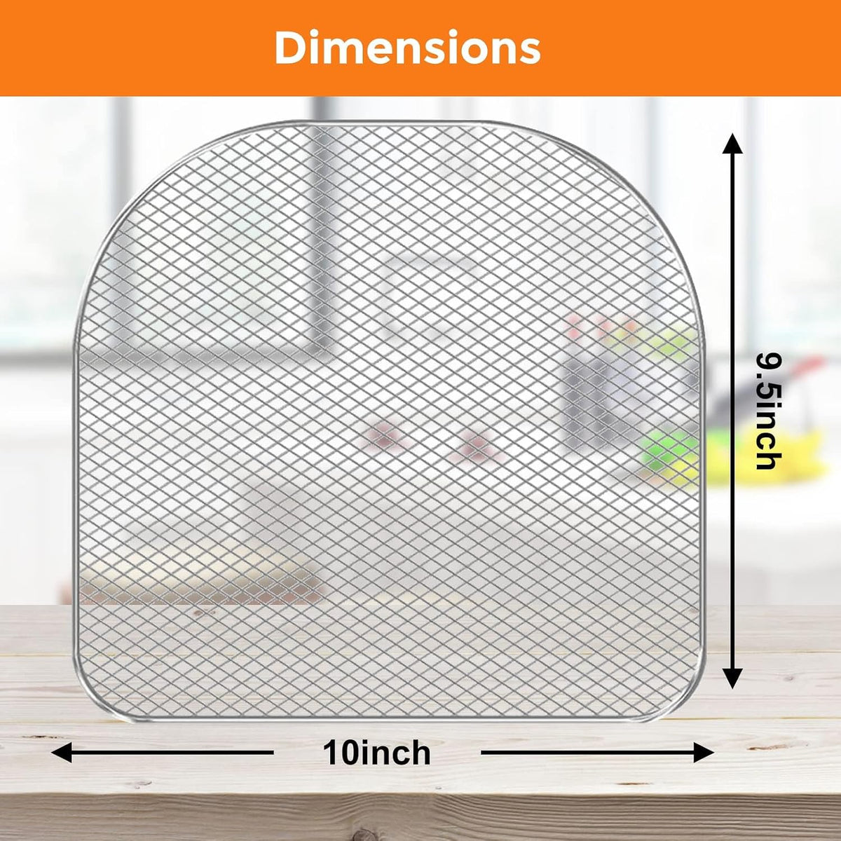 Air Fryer Rack for Oven, 3 PCS Air Fryer Oven Accessories Dehydrator Rack Replacement Tray Cooling Racks for Chefman