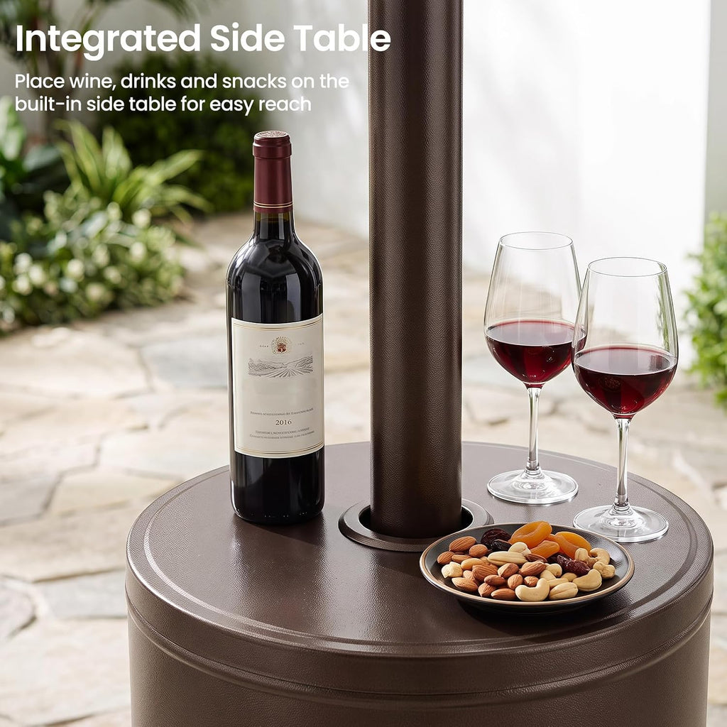 48,000 BTU Patio Heater for Outdoor Use, Outdoor Gas Heater