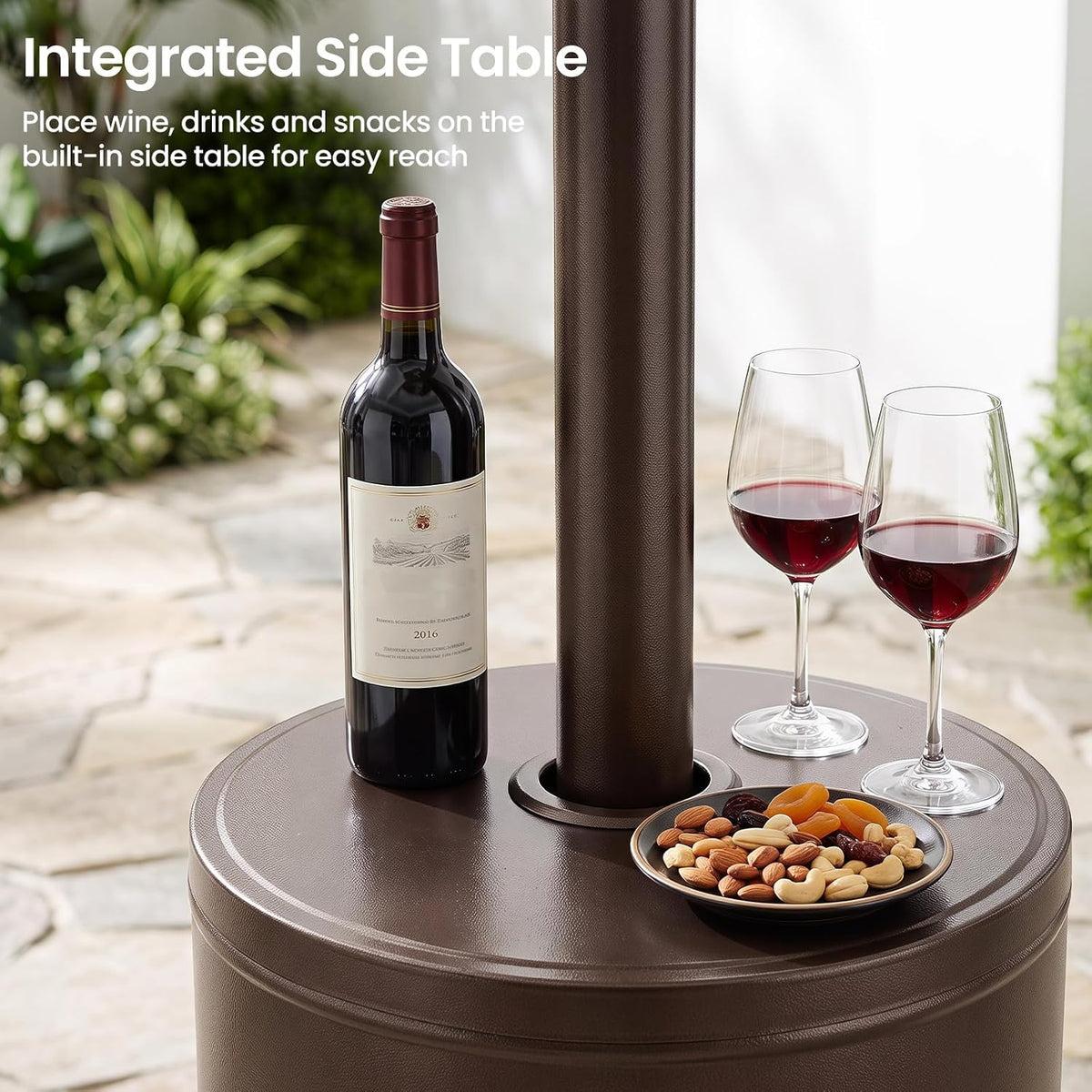 48,000 BTU Patio Heater for Outdoor Use, Outdoor Gas Heater