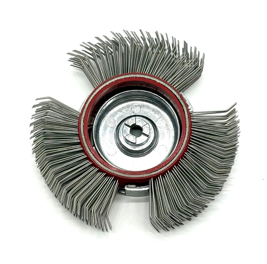 Abrasive Wire Wheel Belt/Bristle Blasting Wheels for Surface Blaster, 1PCS