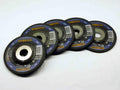 M & J Tooling LLC 5pcs RHODIUS RS2 4 1/2 X 9/32 X 7/8 DEPRESSED GRINDING WHEEL for STEEL 13300 RPM - MS7031CMI