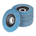 waltyotur 50-Pack Flap Discs Grinding Wheel 80 Grit, 4-1/2 x 7/8 Flap Disc