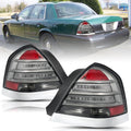 JSBOYAT LED Tail Light Assembly for 1998-2011 Ford Crown Victoria Tail Lamp