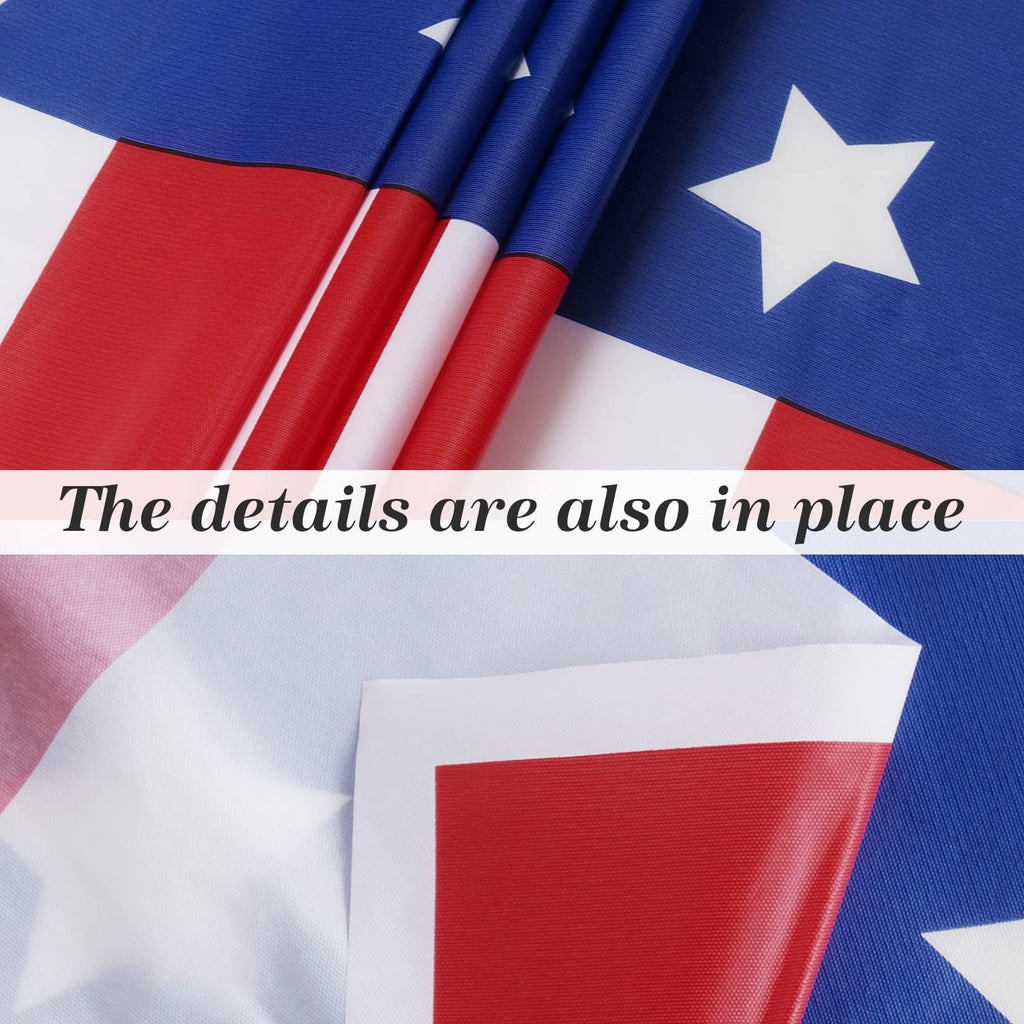 3 Pack Patriotic Tablecloth,Disposable Plastic Tablecloth 54"x108" Patriotic Decorations,Birthday Party Table