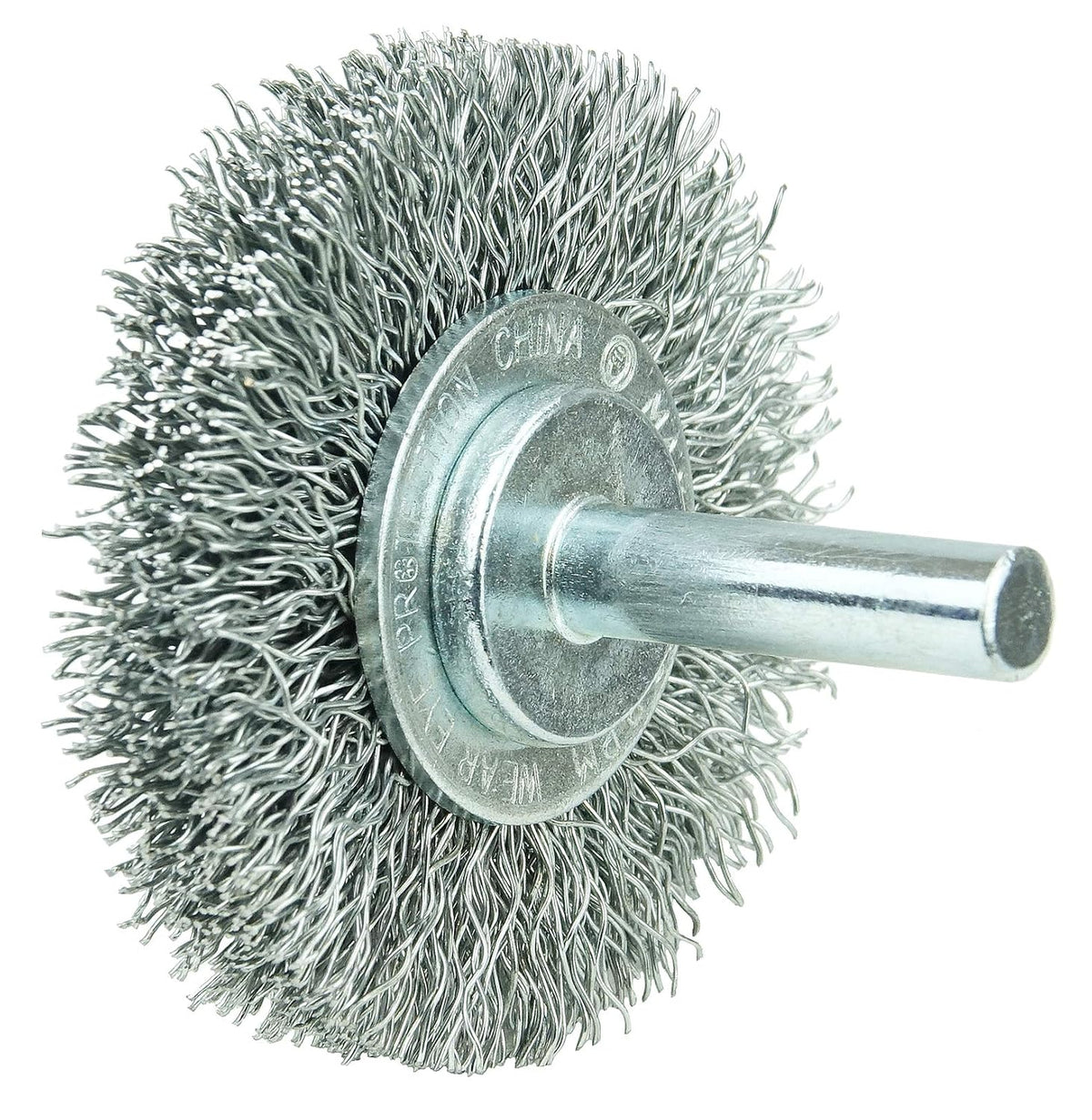 Weiler 36209 Wolverine 2" Crimped Wire Wheel, .012" Steel Fill, 1/4" Stem (Pack of 10)