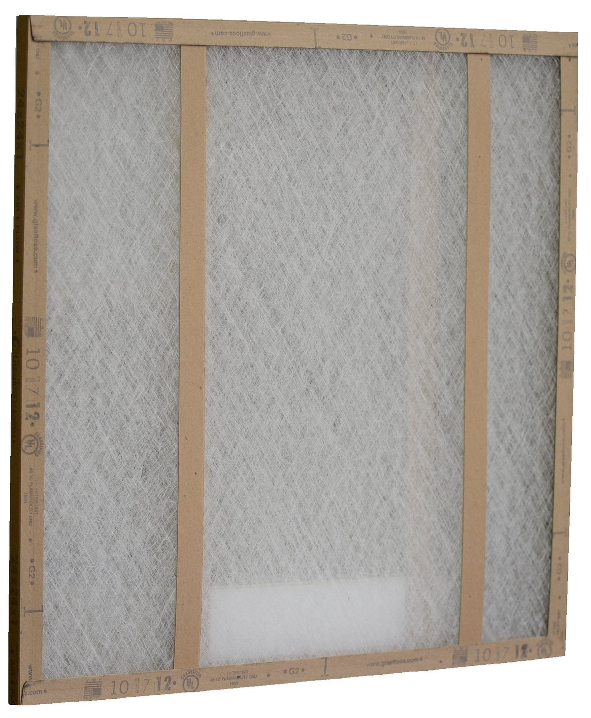 8x30x1 Fiberglass Air Filters, Case of 12, AC & Furnace, Glasfloss