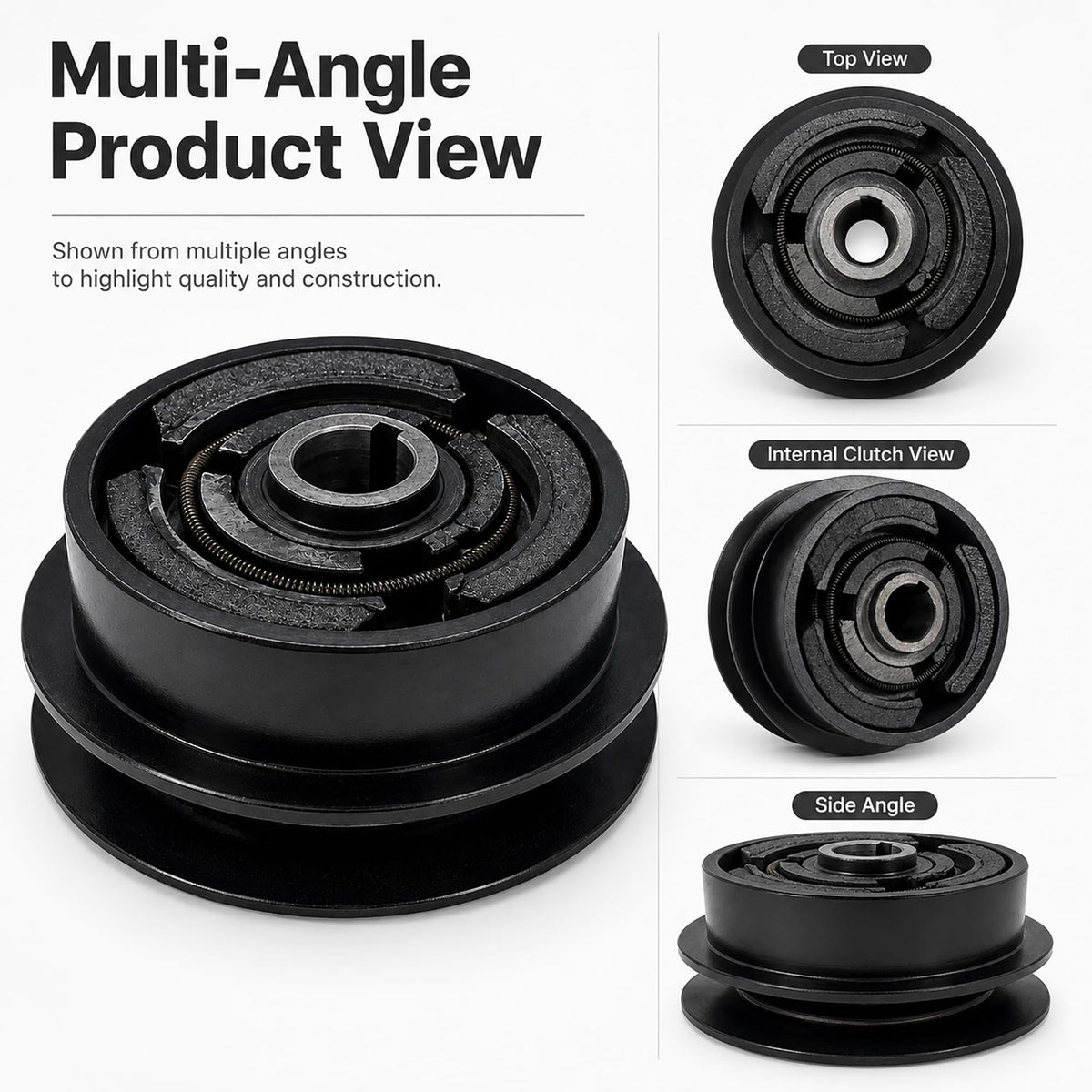 5-Inch Centrifugal Clutch for Wacker VP1340 VP1350 VP1750 Plate Compactors