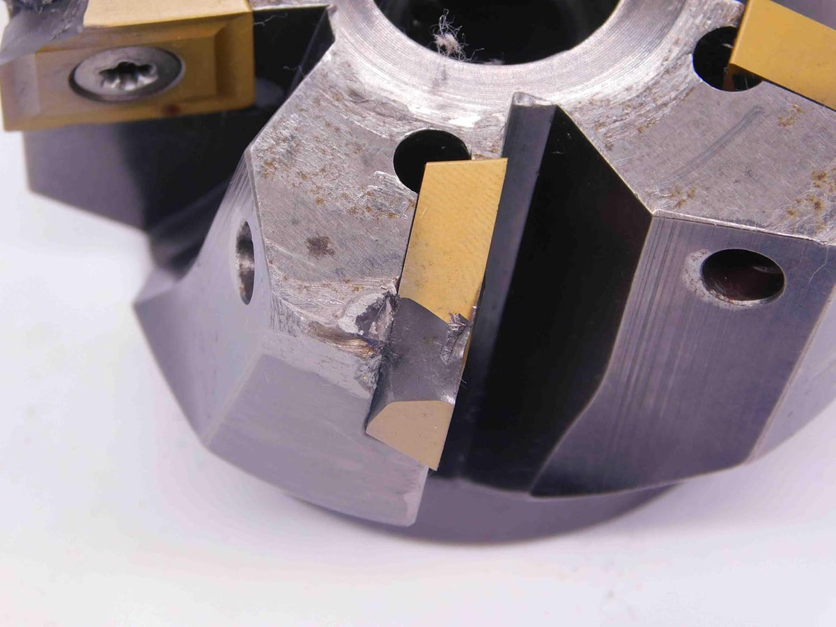 KENNAMETAL 2 1/2 O.D. 90 DEG FACE Mill KSSZR250XP253L903 3/4 Pilot 5 Pockets - JJ1717CH5