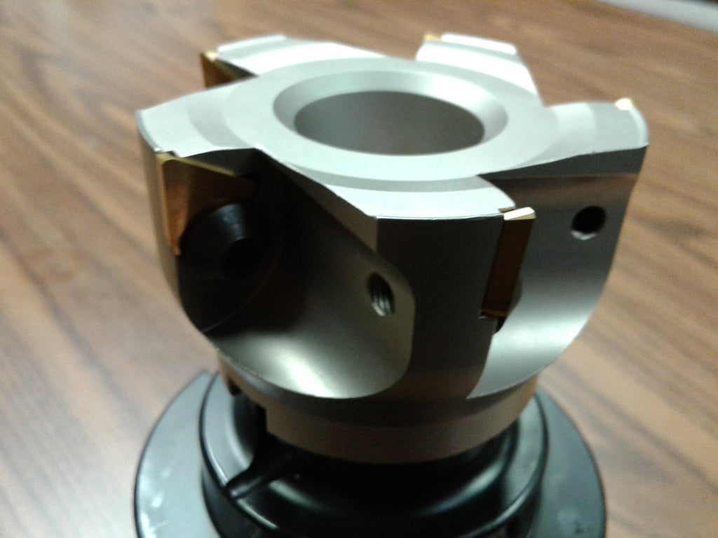 3" 90 Degree indexable face Shell Mill,CAT50 face milling Cutter