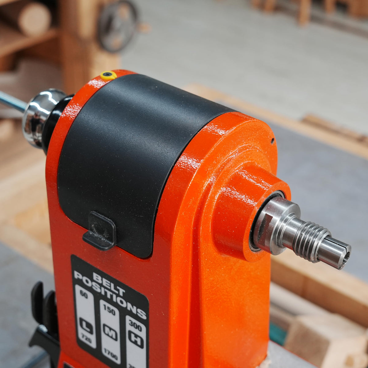 BMWOOD 3 Pcs Set Draw Bar Collet Chuck 1/2", 3/8", 1/4", MT2 Taper, with Inner Thread 3/8 "x16TPI for Woodturning Wood Lathe.