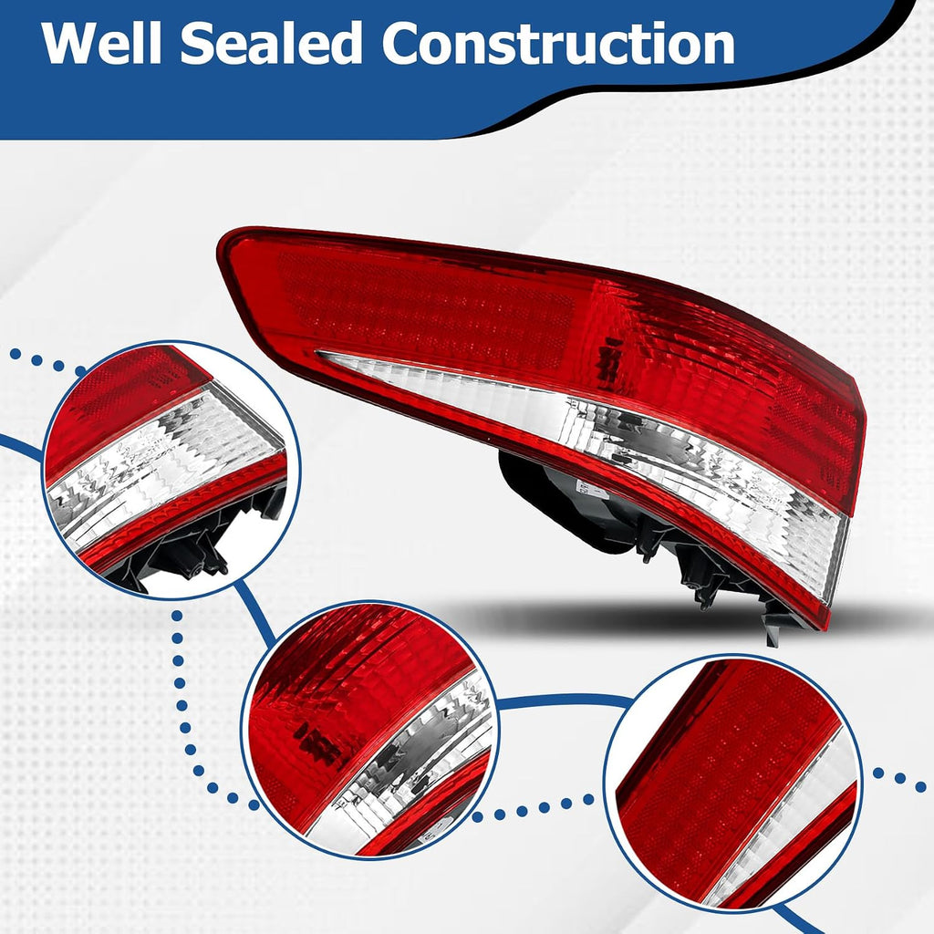 WFLNHB LH Tail Light Replacement for Honda Accord 2003 2004 HO2800148