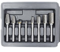 YUFUTOL Carbide Burr Set with 1/4''(6.35mm) Shank Double Cut 8pcs