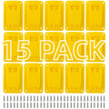 15 Pack Tool Holders Compatible with Dewalt 12V 20V Drill Tools with Screws