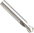 YG-1 High Speed Steel NC Spotting Drill Bit, Uncoated (Bright), Straight Shank, Slow Spiral, 120 Degree, 5/16" Diameter x 3-7/64" Length (Pack of 1)
