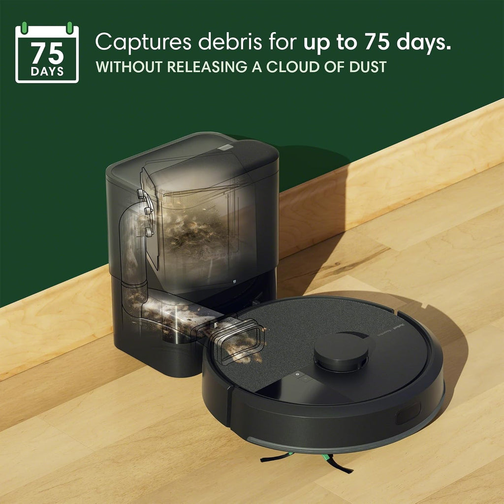 Roomba 105 Combo Robot Vacuum & Mop with AutoEmpty Dock - Self-Empties for 75 Days, Intense Power-Lifting Suction