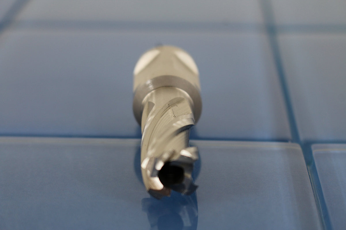 TEMO 9/16" M2 Premium Annular Cutter with Weldon Shank, 1" Depth of Cut