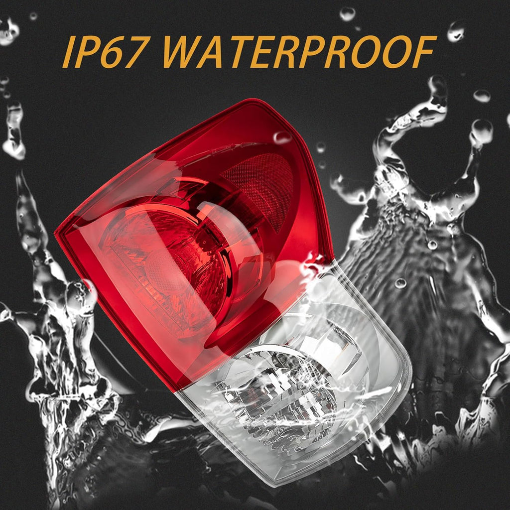 Right Tail Light Assembly Compatible With Toyota Tundra 2007-2009