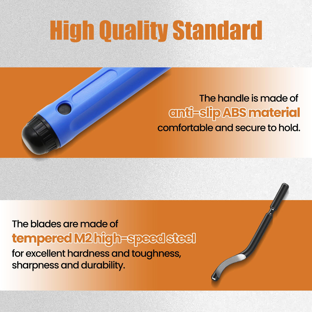 Flexible Deburring Tool 3D Printing Deburring Cutter for Hard Metal, Steel