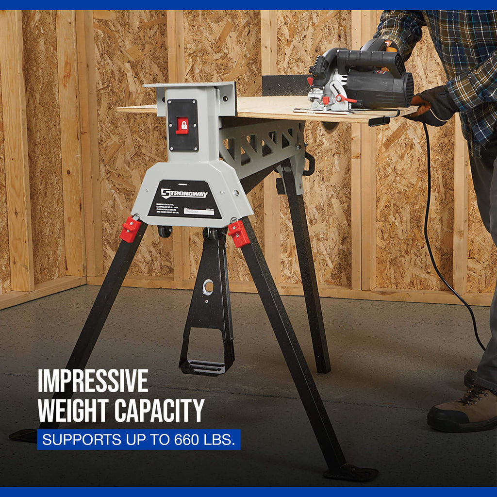 Portable Workstation, 660-Lb. Capacity, 2000-Lb. Clamp Force