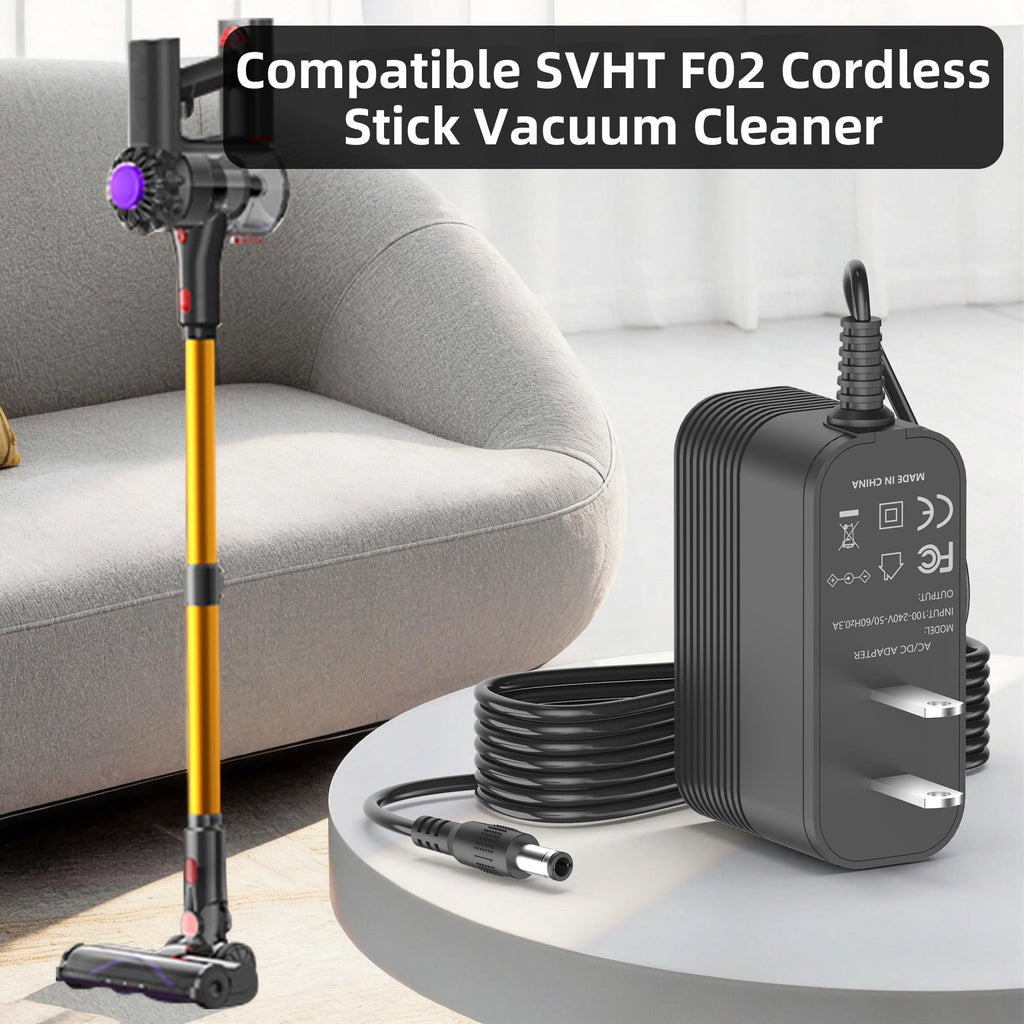 Charger for SVHT F02 Cordless Vacuum Cleaner