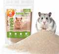 Hamster Sand Bath, Natural Desert Sand with Deodorizing Baking Soda, Odor Control Bathing Sand for Hamsters Gerbils