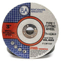 Benchmark Abrasives 3" x .040" x 3/8" Thin Metal Cutting Wheels - 25 Pack