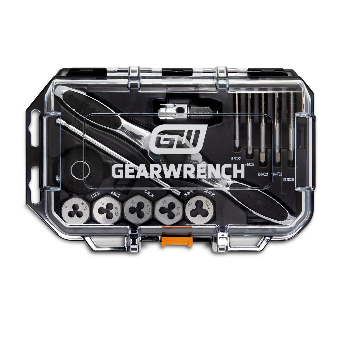 GEARWRENCH 15 Piece SAE Ratcheting Tap & Die Set | 82816