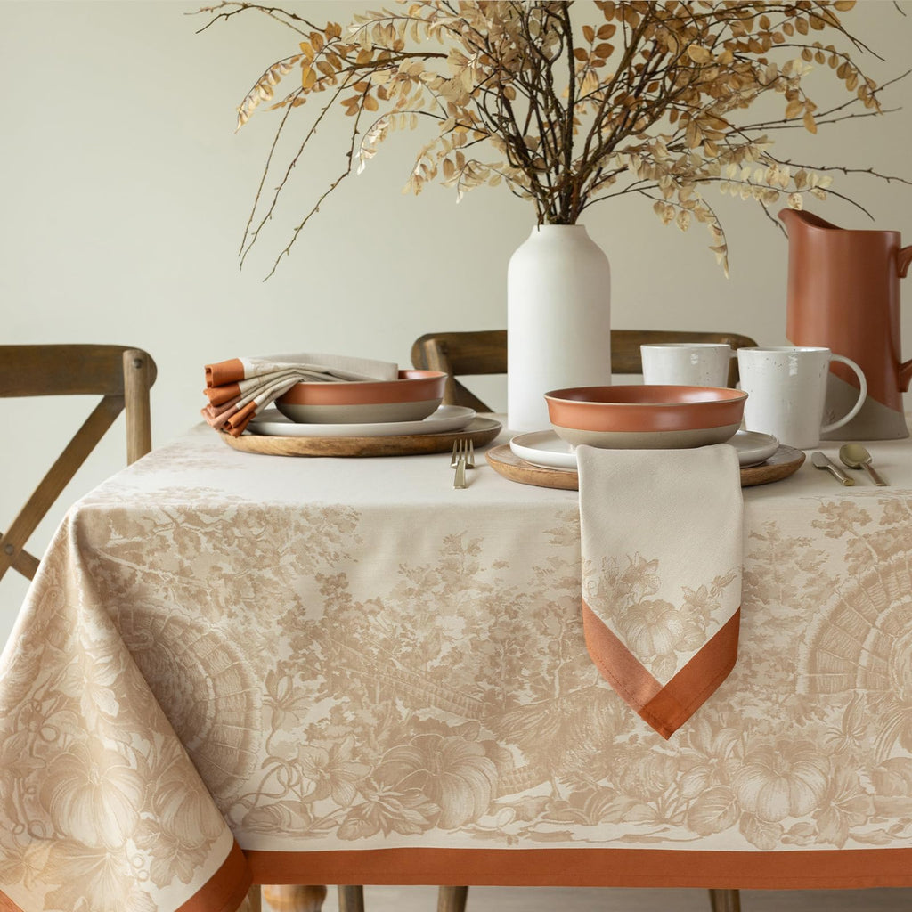 Fall Countryside Tablecloth (Maple 60" x 144" Rectangular)