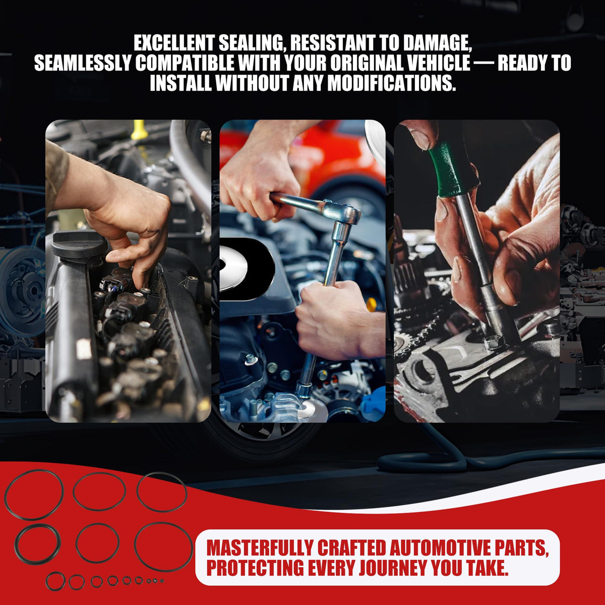 O-Ring Maintenance Rebuild Kit Compatible with Bostitch F21PL F28WW F33PT Stick Framing Nailer - Air Tool Cylinder Seal Repair Set
