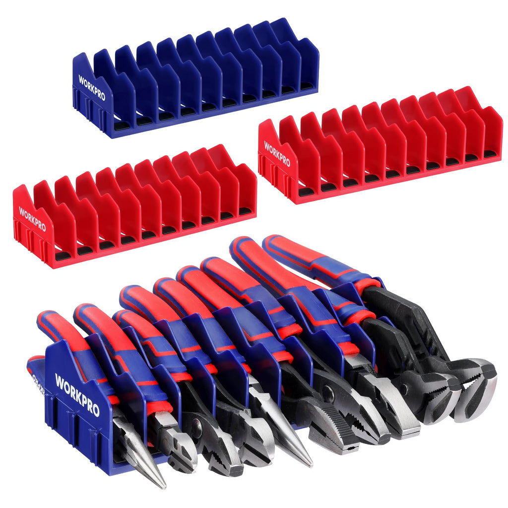 4-Pack Plier Organizer Rack, 40-Slot Tool Organizer and Storage