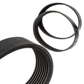 Planer Drive Belts Set Fits - Ryobi AP10 Planer - High Strength Rubber Belts - Replacement Drive Belt - Made in the USA - Motor Ribbed Drive Belt