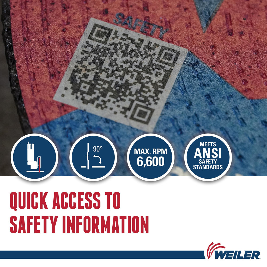 Weiler 57047 9 Inch Cutting Wheel, Tiger AO Steel/Metal Long Life Performance Cutting, 1/16" A60T Type 27 7/8" Arbor, Pack of 25