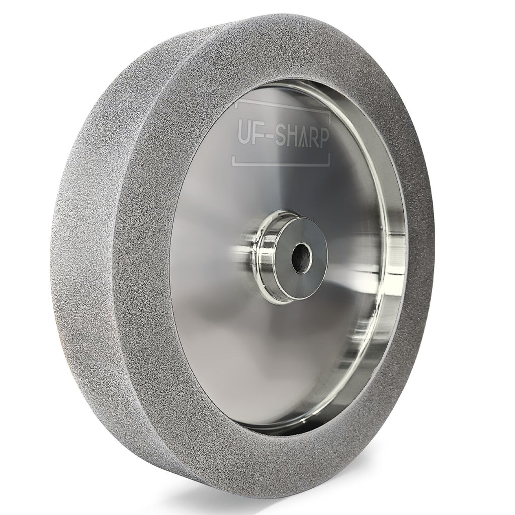 UF-SHARP Mega Square CBN Grinding Wheel 8 inch 80 Grit,1.5" Wide,5/8" Arbor