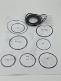 O-Ring Kit compatible with DeWalt D51850 Nailer