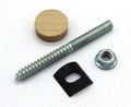Stair Rail Bolt Kit, Handrail Fitting Hardware (Paint Grade, Set of 10)