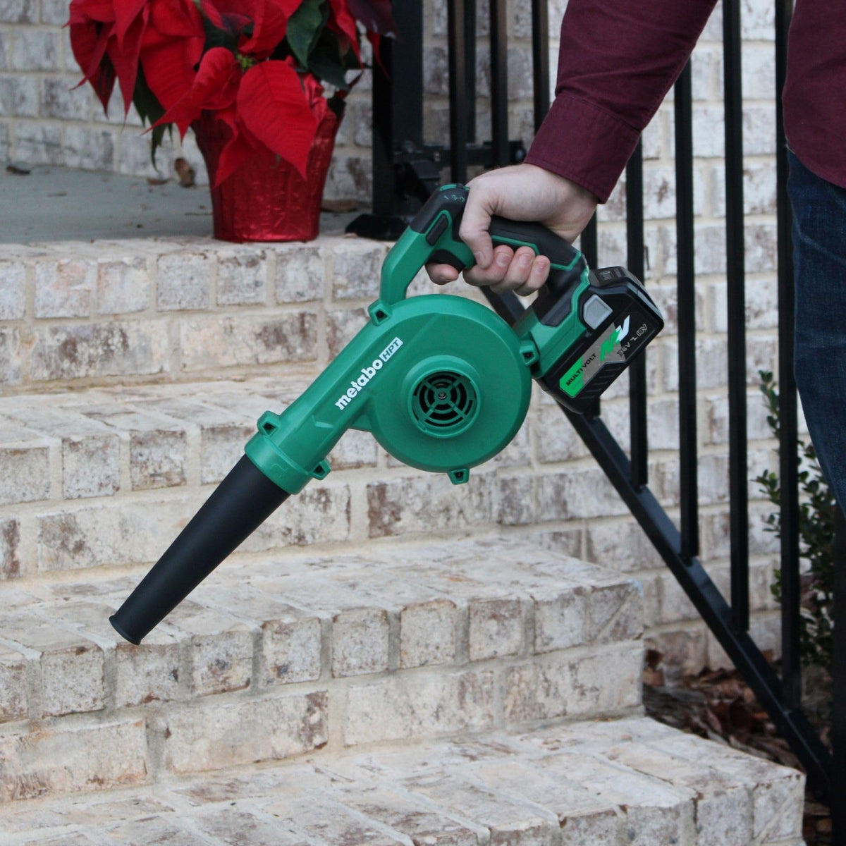 Metabo HPT 18V Cordless Compact Blower, 124 CFM Variable Speed, RB18DCQ4