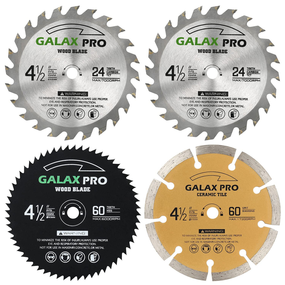 Galax PRO Saw Blade Set 4 Packs