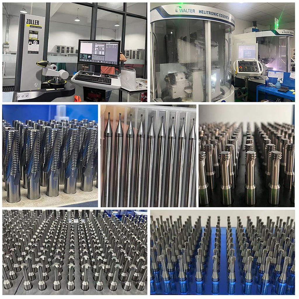5pcs UNC1/4-20 Thread Mill Cutter Solid Carbide Coating for Steel Stainless