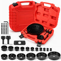 Hole Saw Kit 24PCS, 3/4"-6" for Drywall, Plywood, Softwood, PVC, Plastic