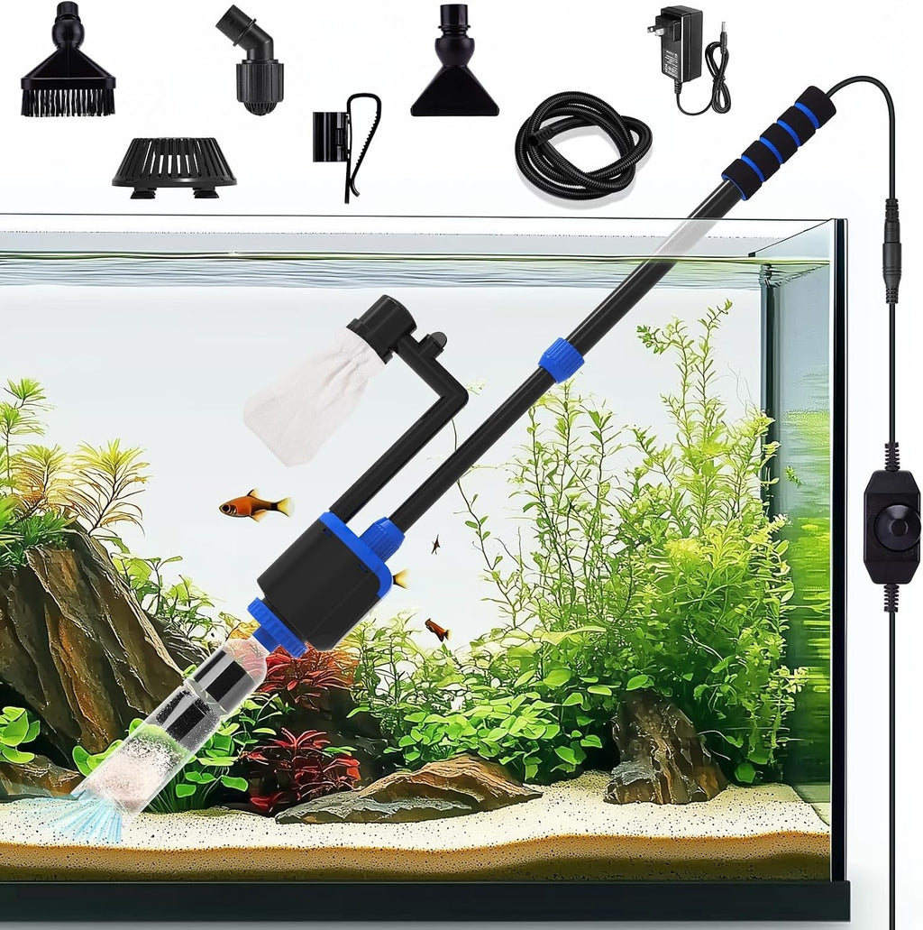 DC 36W Electric Aquarium Vacuum Gravel Cleaner