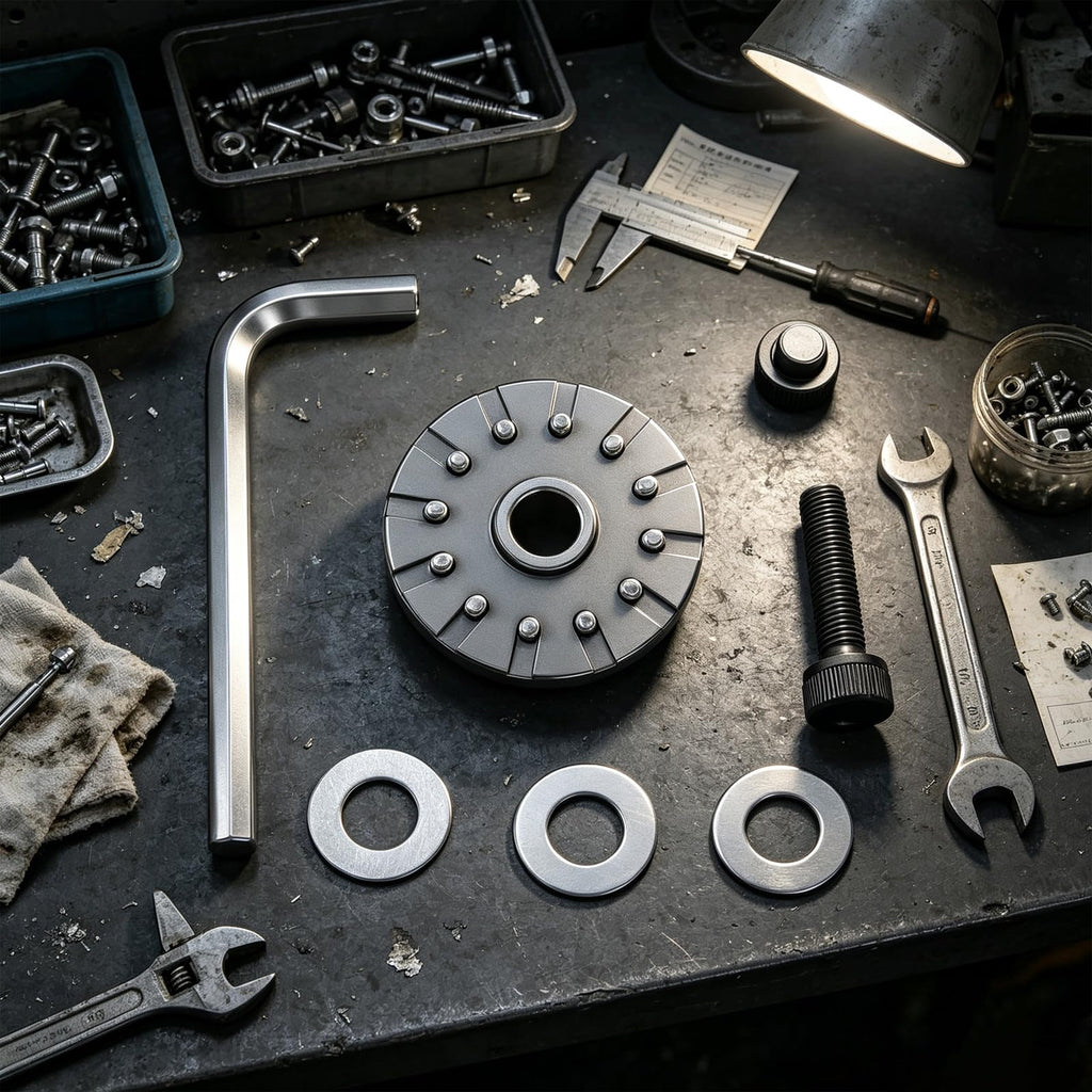 Carbon Steel Star Lock System Quick-Release Adapter Kit