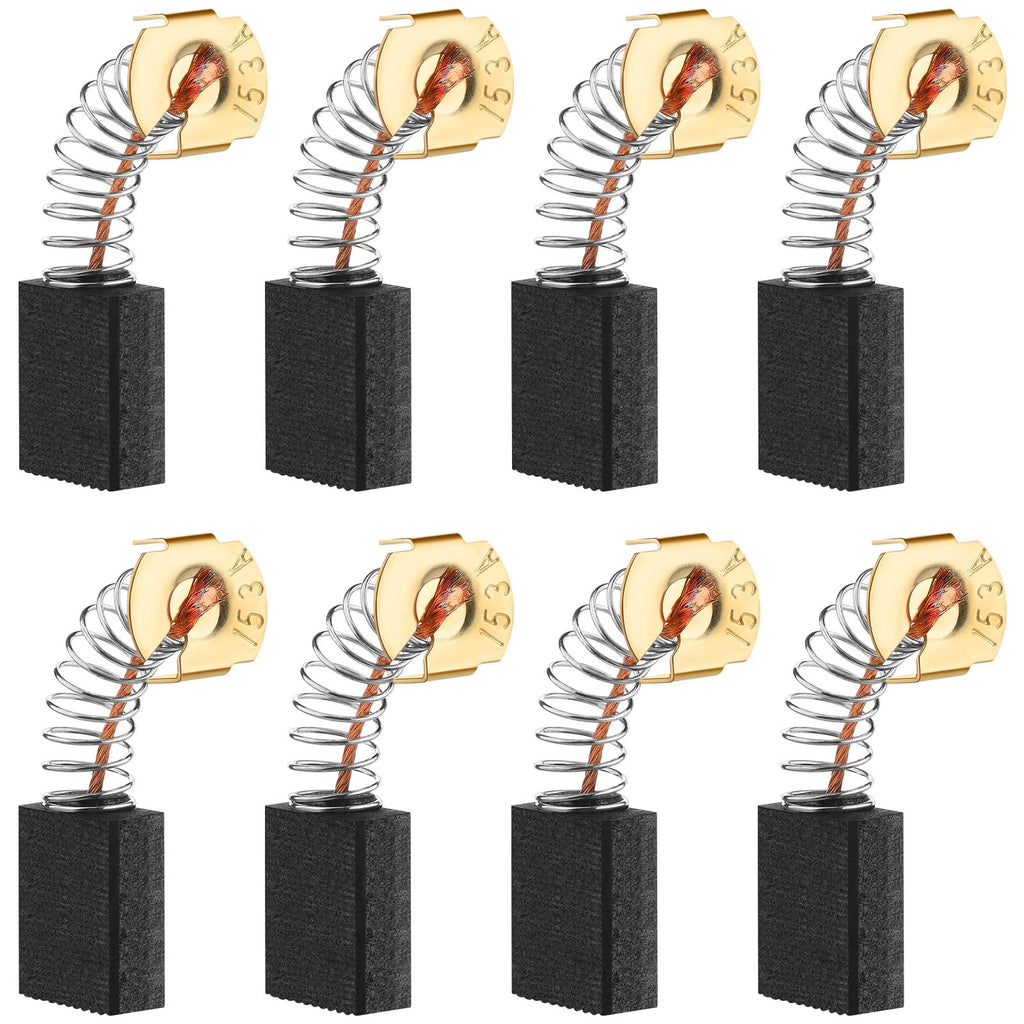 Threlaco 8 Pcs Replacement Table Saw Brush Carbon Motor Brushes Tile