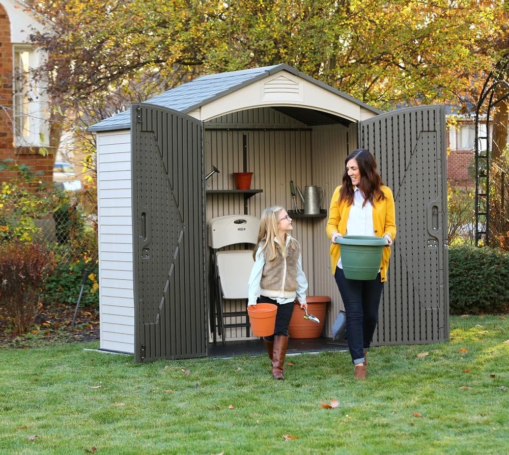 60057 Outdoor Storage Shed, 7 x 4.5'
