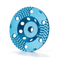 5" PCD Vacuum Brazed Cluster‑Dot Diamond Cup Wheel for Concrete