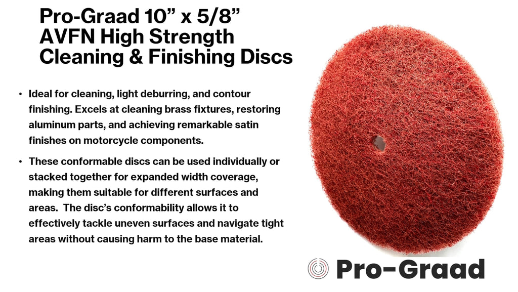 Pro-Graad High Strength Disc 10" x 5/8", AVFN Very Fine, 28074, 2 Pack