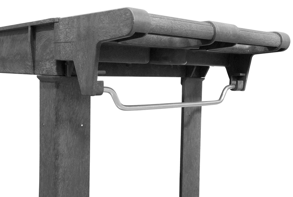 73009 500-Pound Capacity 40 by 17-Inch Two-Shelf Service Utility Cart